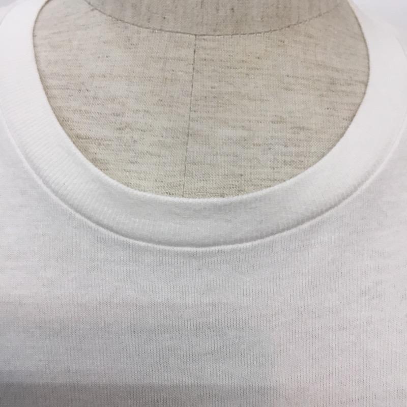 ロエン ROEN Tシャツ 半袖 プリント M 無地 X プリント 白 / ホワイト /  メンズ USED 古着 中古 10041111