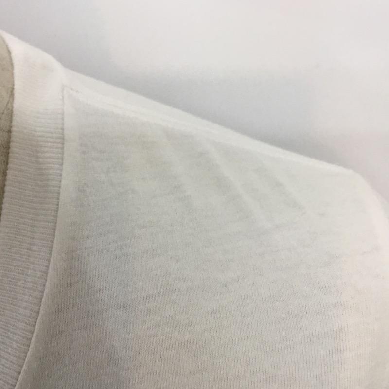 ロエン ROEN Tシャツ 半袖 プリント M 無地 X プリント 白 / ホワイト /  メンズ USED 古着 中古 10041111
