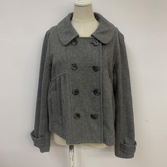 マジェスティックレゴン MAJESTIC LEGON コート ピーコート FREE 無地 灰 / グレー /  レディース USED 古着 中古 10041174