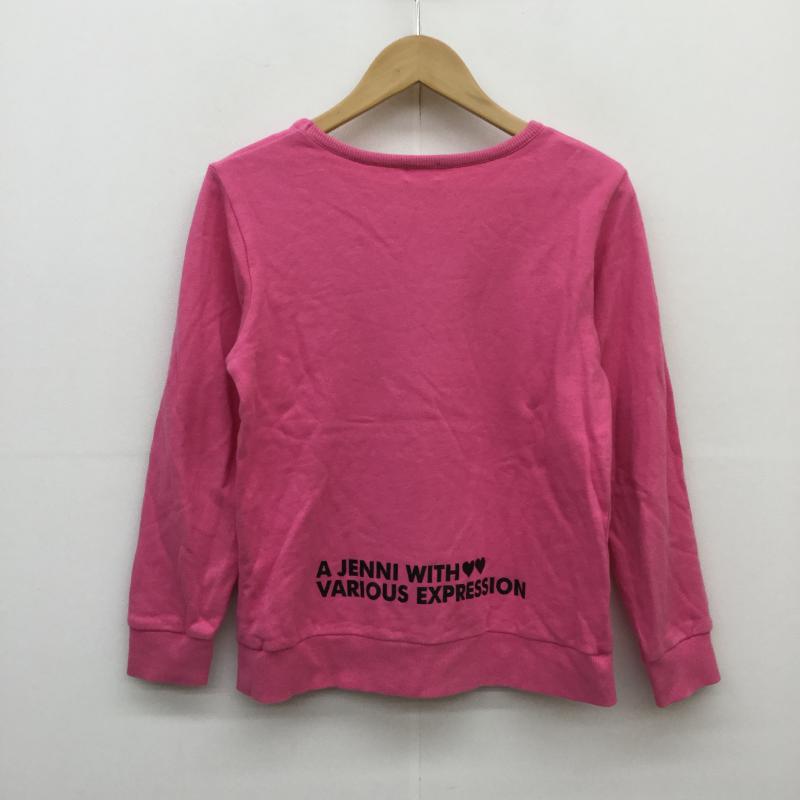 シスタージェニィ SISTER JENNI カットソー 長袖 150cm ロゴ、文字 桃 / ピンク /  ガールズ USED 古着 中古 10041335