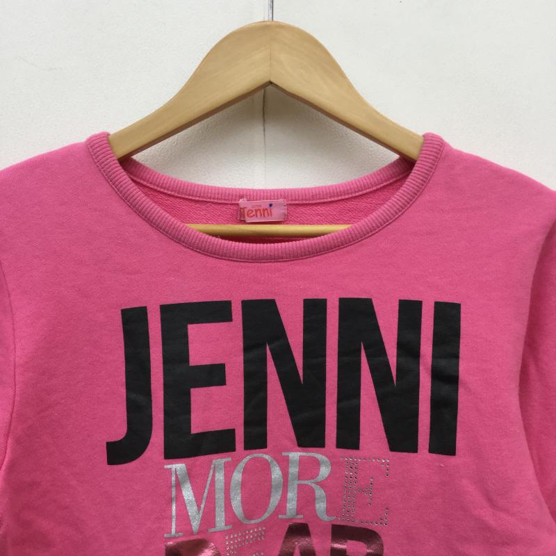 シスタージェニィ SISTER JENNI カットソー 長袖 150cm ロゴ、文字 桃 / ピンク /  ガールズ USED 古着 中古 10041335