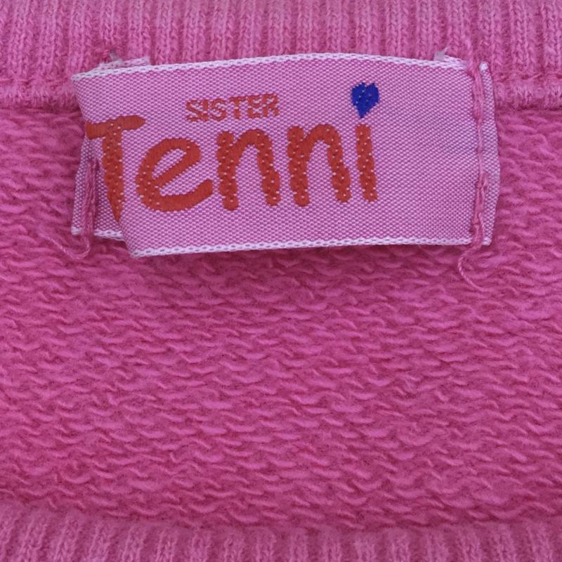 シスタージェニィ SISTER JENNI カットソー 長袖 150cm ロゴ、文字 桃 / ピンク /  ガールズ USED 古着 中古 10041335