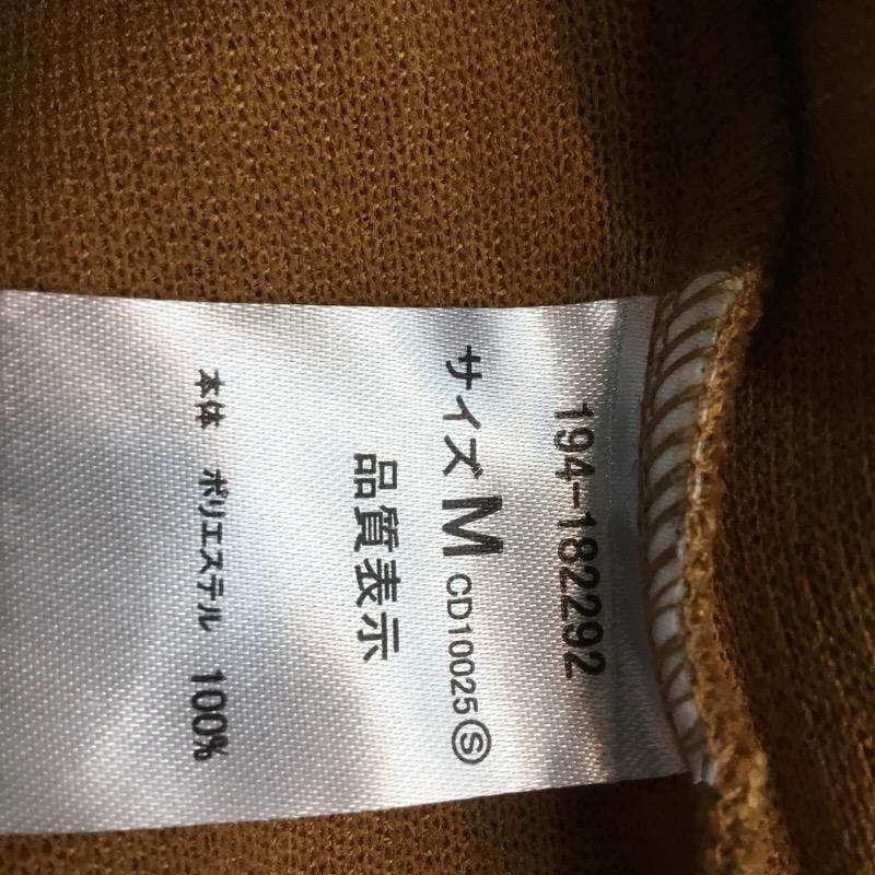 イング INGNI カットソー 長袖 M 無地 黒 / ブラック / X 茶 / ブラウン /  レディース USED 古着 中古 10041370