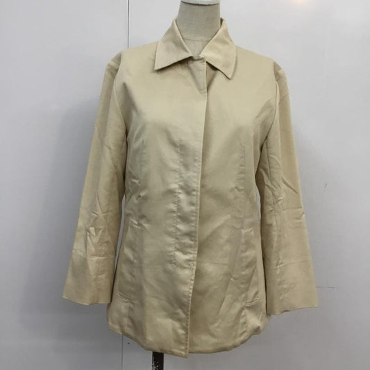 アンタイトル UNTITLED ジャケット、上着 ジャケット、ブレザー ステンカラージャケット 2 無地 ベージュ / ベージュ /  レディース USED 古着 中古 10041375