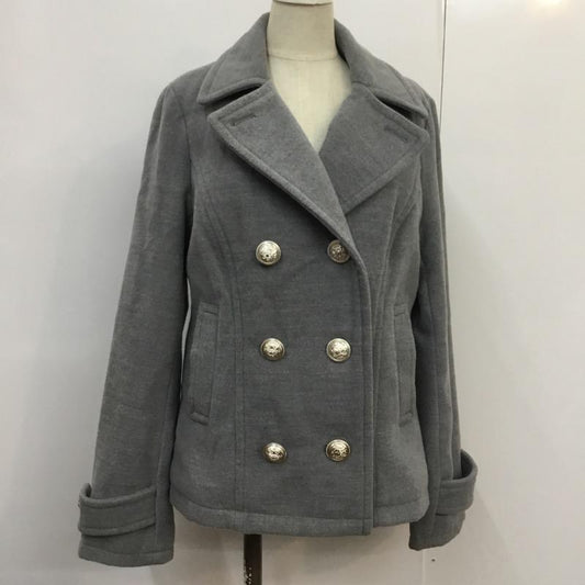 イング INGNI コート ピーコート M 無地 灰 / グレー /  レディース USED 古着 中古 10041392