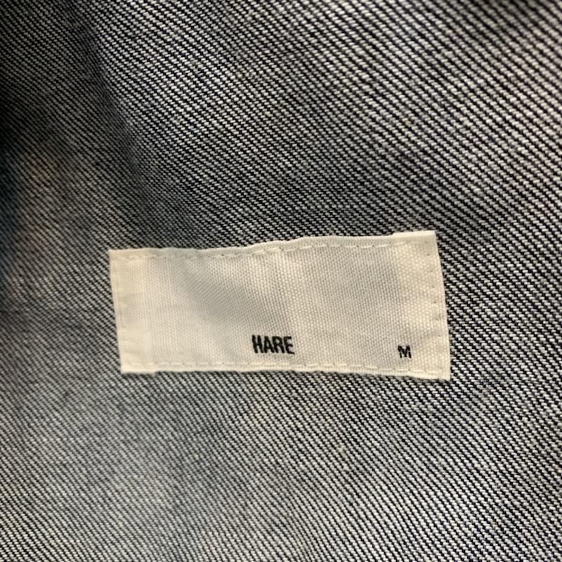 ハレ HARE ジャケット、上着 ジャンパー、ブルゾン Gジャン デニムジャケット M 無地 インディゴ / インディゴ /  メンズ USED 古着 中古 10041417