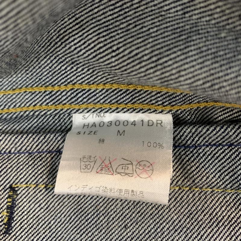 ハレ HARE ジャケット、上着 ジャンパー、ブルゾン Gジャン デニムジャケット M 無地 インディゴ / インディゴ /  メンズ USED 古着 中古 10041417