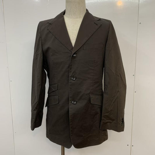 アバハウス ABAHOUSE ジャケット、上着 ジャケット、ブレザー 2 無地 茶 / ブラウン /  メンズ USED 古着 中古 10041422