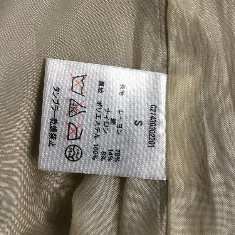 ダズリン dazzlin ワンピース ミニスカート S  茶 / ブラウン /  レディース USED 古着 中古 10041653