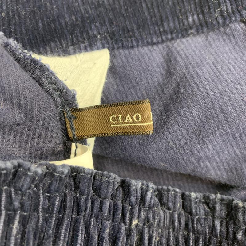 チャオパニック CIAOPANIC スカート ミニスカート M 無地 紺 / ネイビー /  レディース USED 古着 中古 10041966