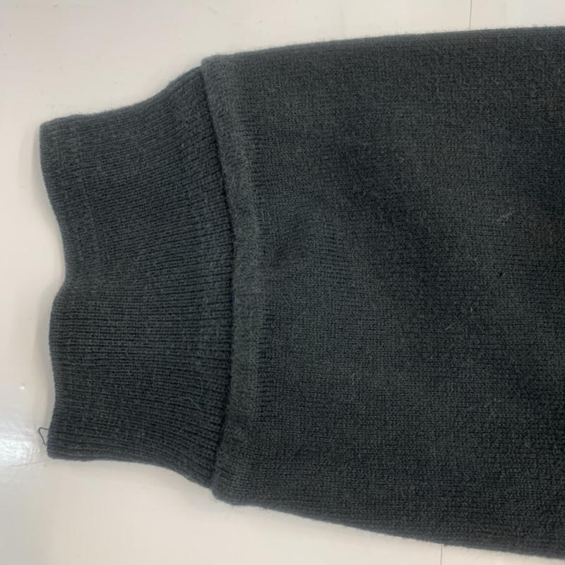ビームス BEAMS カーディガン 長袖 チェック S 無地 X チェック 黒 / ブラック / X 赤 / レッド /  メンズ USED 古着 中古 10042054