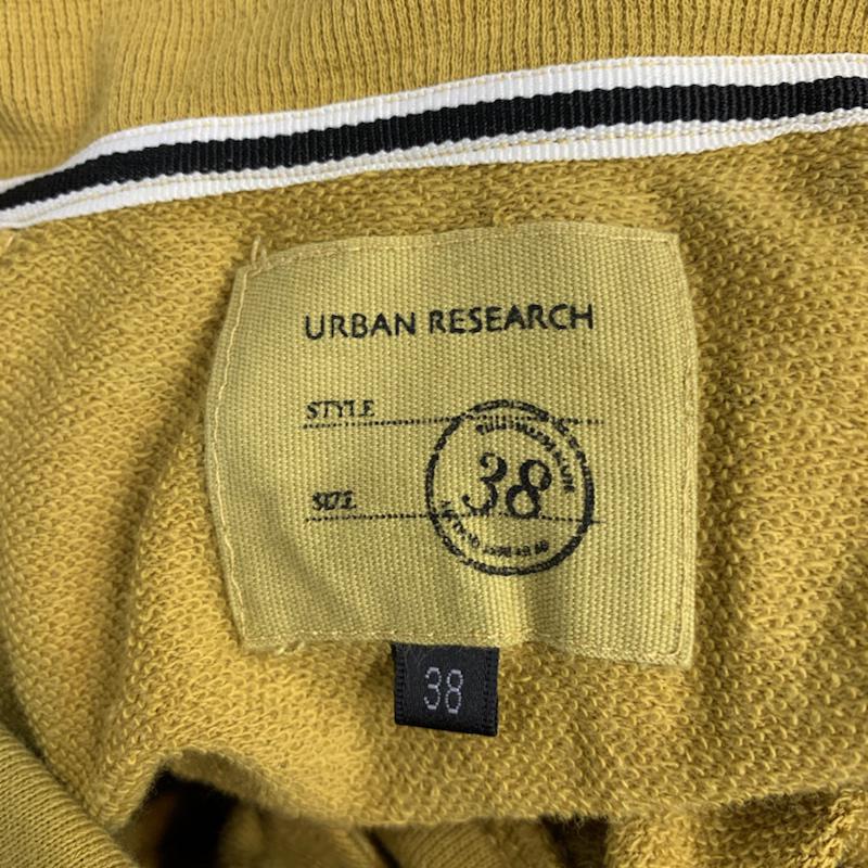 アーバンリサーチ URBAN RESEARCH カーディガン 長袖 38 総柄 マスタード / マスタード /  メンズ USED 古着 中古 10042079