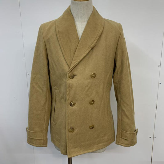 アーバンリサーチ URBAN RESEARCH コート ピーコート 40 無地 キャメル / キャメル /  メンズ USED 古着 中古 10042089