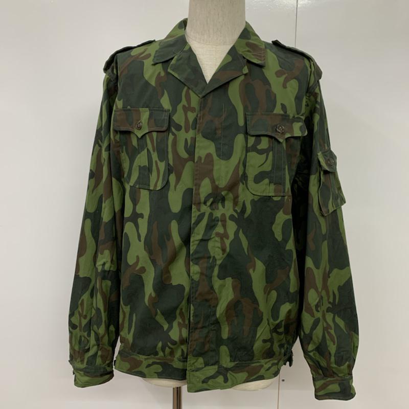 ドゥニーム Denime ジャケット、上着 ジャンパー、ブルゾン カモ柄 総柄 X カモフラージュ柄・迷彩 カーキ / カーキ /  メンズ USED 古着 中古 10042242