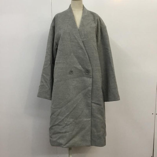ケービーエフ KBF コート コート一般 無地 灰 / グレー /  レディース USED 古着 中古 10042294