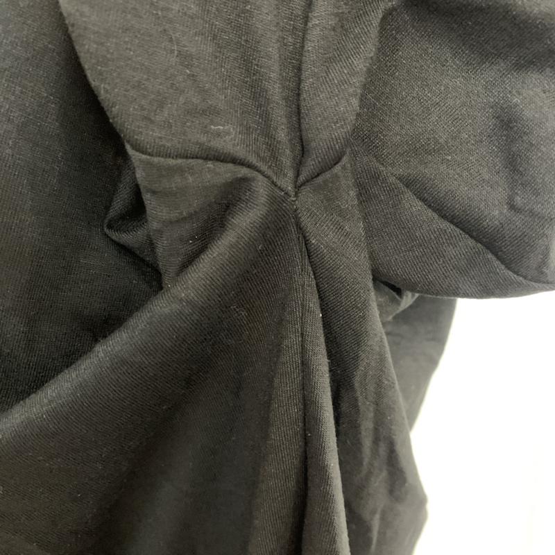 グローバルワーク GLOBAL WORK カットソー 半袖 五分袖 リボン L 無地 黒 / ブラック /  レディース USED 古着 中古 10042421