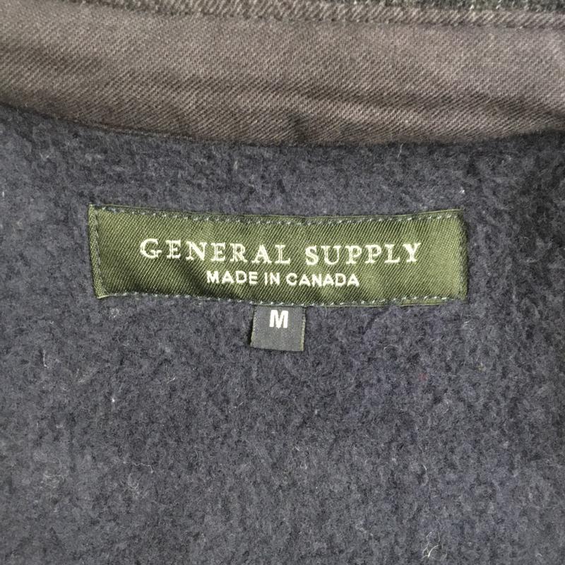 ジェネラルサプライ GENERALSUPPLY ジャケット、上着 ジャンパー、ブルゾン M 無地 紺 / ネイビー /  メンズ USED 古着 中古 10042654