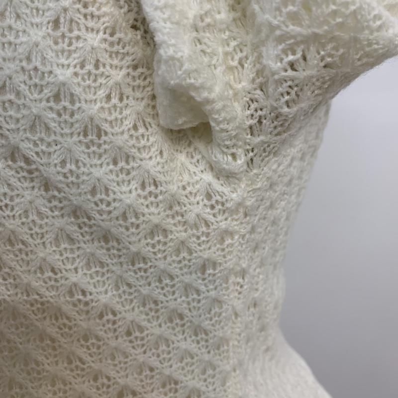 イング INGNI カットソー 長袖 M 無地 白 / ホワイト /  レディース USED 古着 中古 10042723