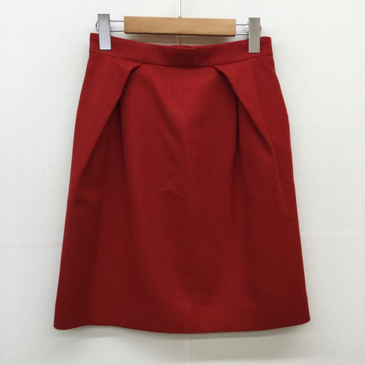 マッキントッシュフィロソフィー MACKINTOSH PHILOSOPH スカート ミニスカート 36  赤 / レッド /  レディース USED 古着 中古 10042780