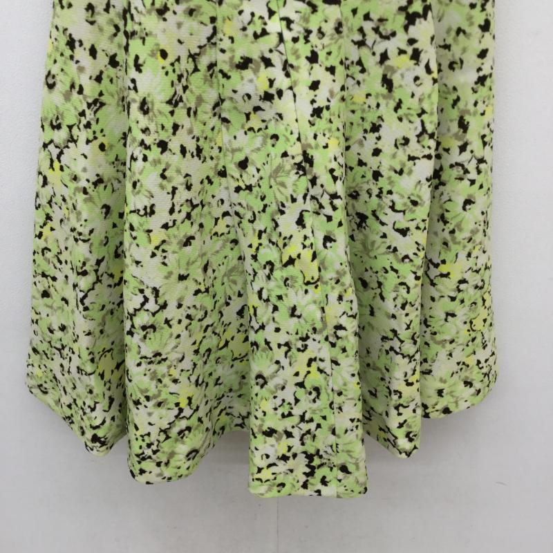 スナイデル SNIDEL ワンピース ミニスカート 1 総柄 薄緑 / ライトグリーン /  レディース USED 古着 中古 10042814