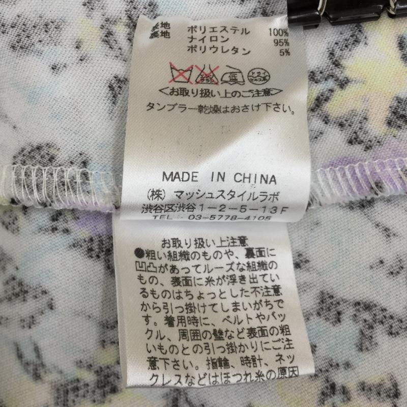スナイデル SNIDEL ワンピース ミニスカート 0 総柄 水色 / ライトブルー /  レディース USED 古着 中古 10042815