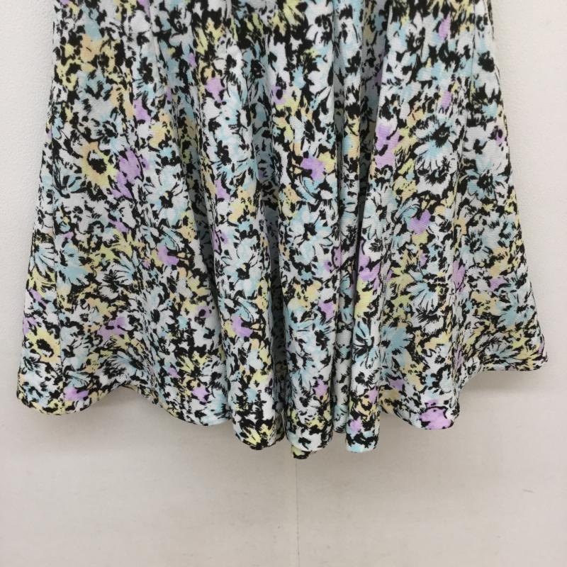 スナイデル SNIDEL ワンピース ミニスカート 0 総柄 水色 / ライトブルー /  レディース USED 古着 中古 10042815