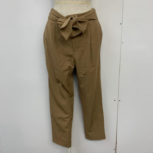ミスティウーマン mysty woman パンツ スラックス FREE 無地 キャメル / キャメル /  レディース USED 古着 中古 10042828