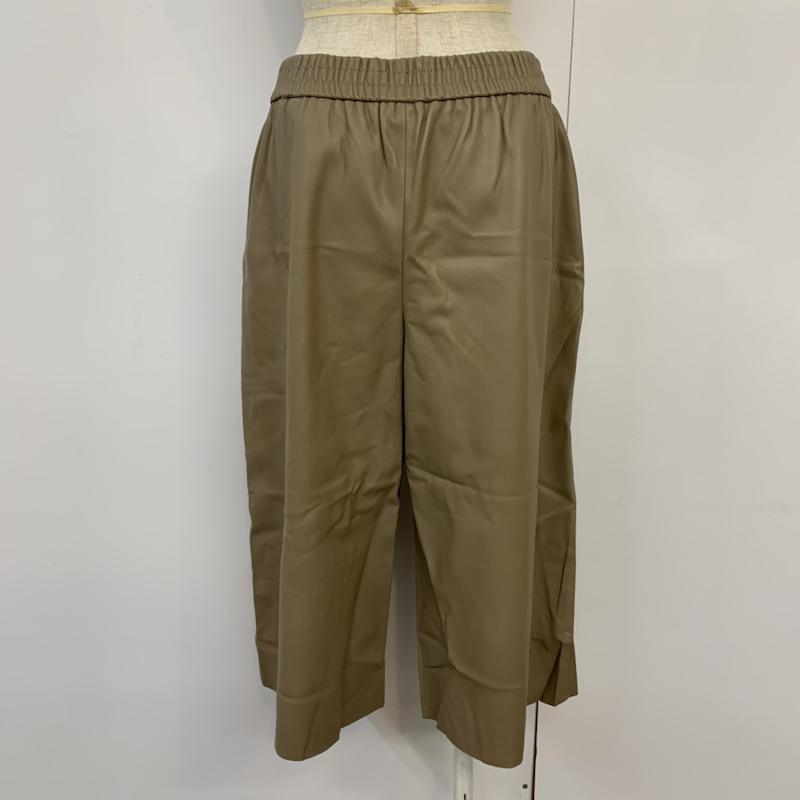 ザラベーシック ZARA BASIC ボトムス ボトムス M 無地 ベージュ / ベージュ /  レディース USED 古着 中古 10042837