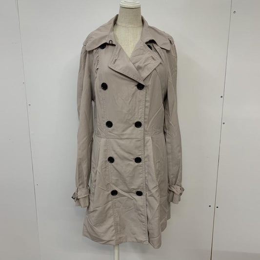 アルマーニエクスチェンジ A/X ARMANIEXCHANGE コート トレンチコート M 無地 ベージュ / ベージュ /  レディース USED 古着 中古 10042885
