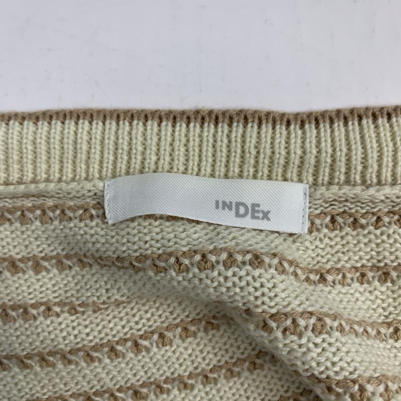 インデックス index カーディガン 長袖 M  マルチカラー / マルチカラー /  レディース USED 古着 中古 10042952