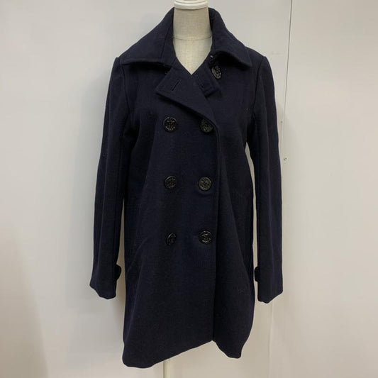 アーバンリサーチドアーズ URBAN RESEARCH DOORS コート ピーコート FREE 無地 紺 / ネイビー /  レディース USED 古着 中古 10042963