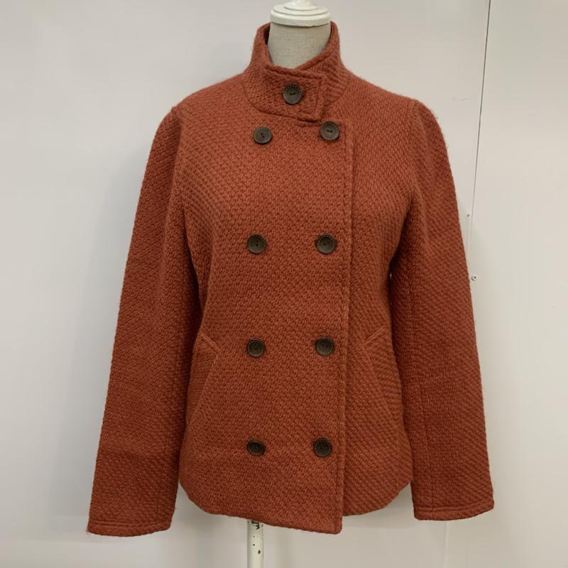アーバンリサーチ URBAN RESEARCH コート コート一般 ウール混 FREE 無地 橙 / オレンジ /  レディース USED 古着 中古 10042971