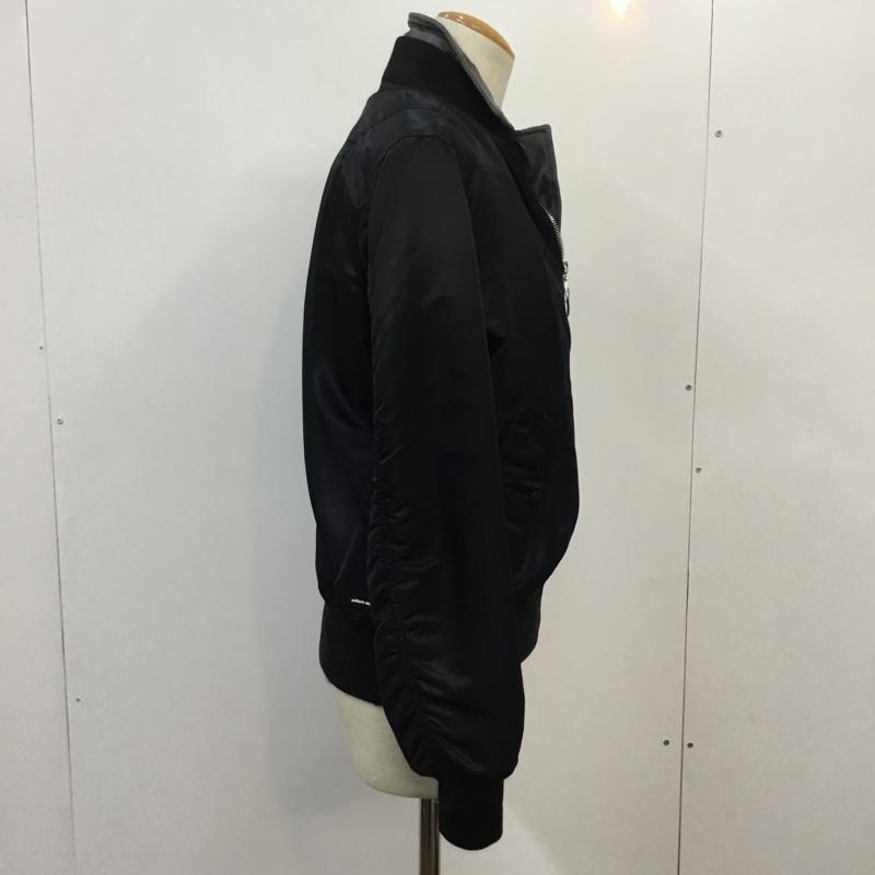 ユニフォームエクスペリメント uniform experiment ジャケット、上着 ジャンパー、ブルゾン MA-1 ミリタリー リバーシブル 1 無地 黒 / ブラック / X 灰 / グレー /  メンズ USED 古着 中古 10042984