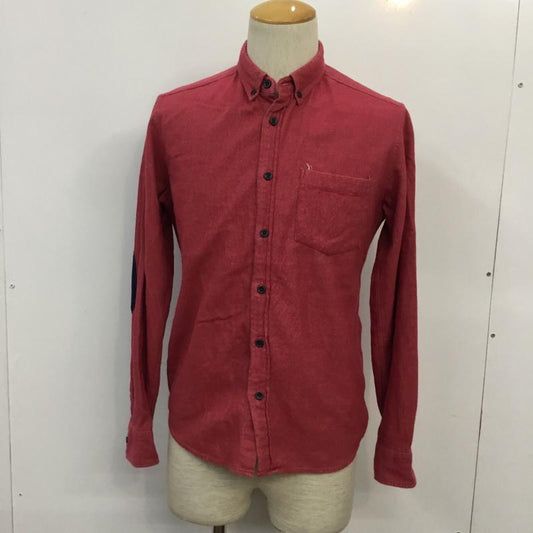アーバンリサーチ URBAN RESEARCH シャツ、ブラウス 長袖 ボタンダウン 38 無地 マゼンタ / マゼンタ /  メンズ USED 古着 中古 10043014