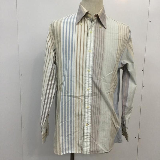 トミーヒルフィガー TOMMY HILFIGER シャツ、ブラウス 長袖 ボタンダウン ストライプ S ストライプ マルチカラー / マルチカラー /  メンズ USED 古着 中古 10043021