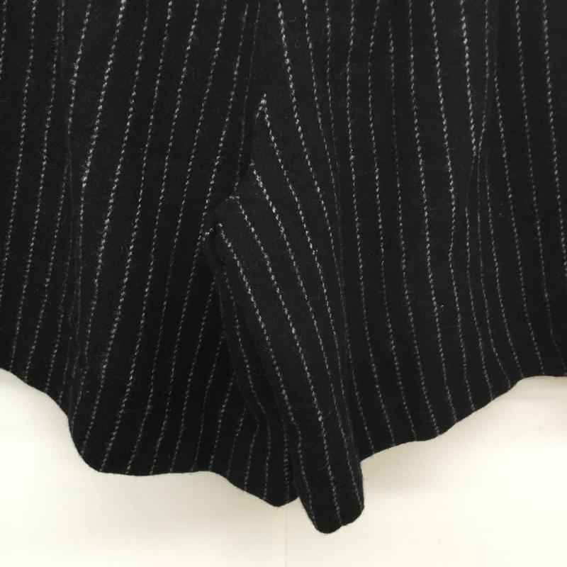 グリーンレーベルリラクシング green label relaxing パンツ ショートパンツ 38 ストライプ 黒 / ブラック / X 白 / ホワイト /  レディース USED 古着 中古 10043057