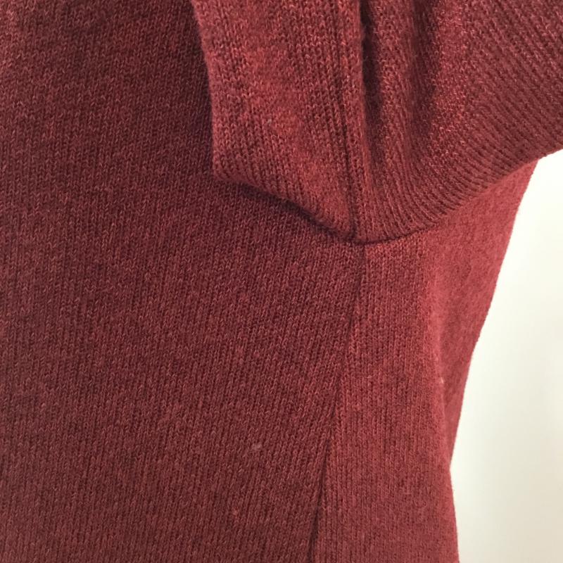 オリーブデオリーブ OLIVE des OLIVE ワンピース ひざ丈スカート 無地 えんじ / ワインレッド /  レディース USED 古着 中古 10043267