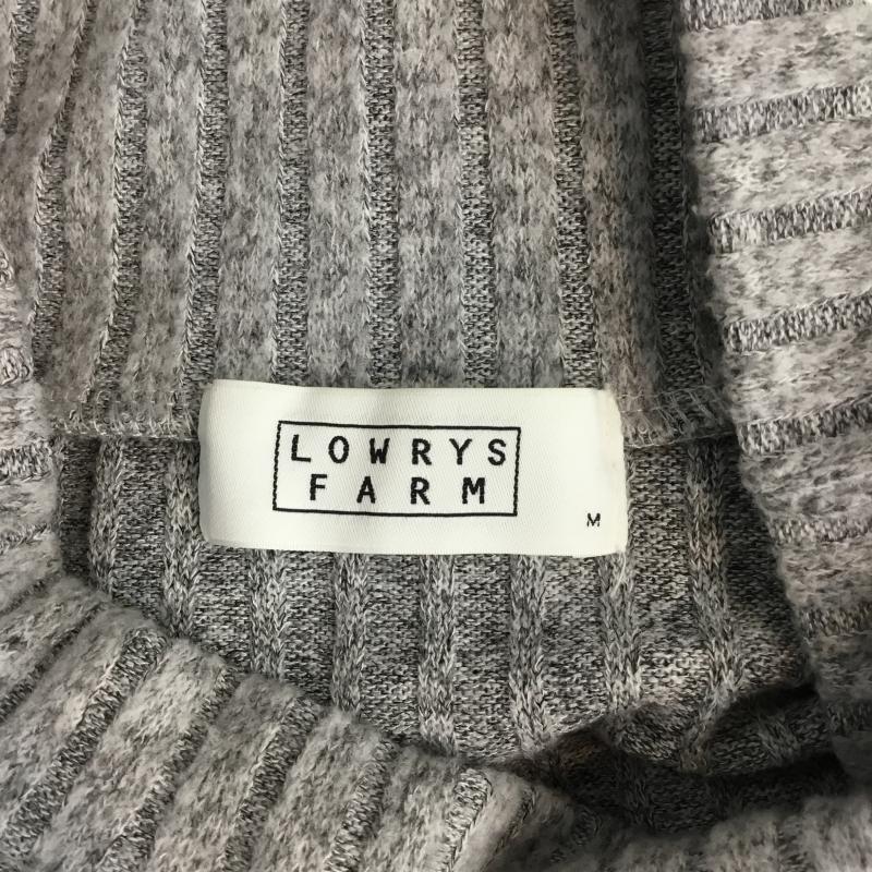 ローリーズファーム LOWRYS FARM ワンピース ロングスカート M 無地 灰 / グレー /  レディース USED 古着 中古 10043269
