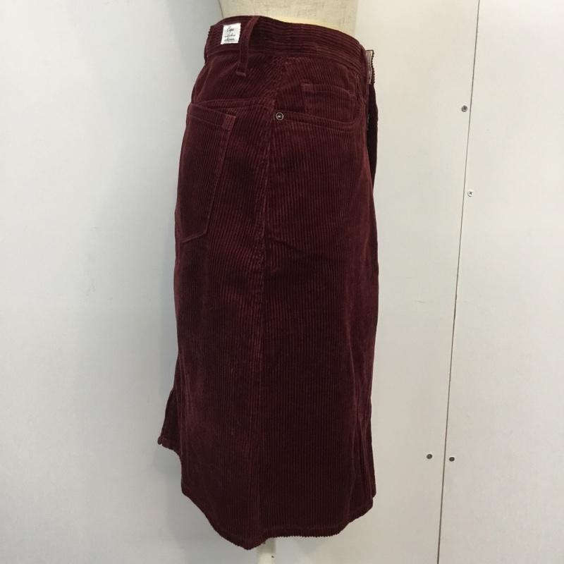 セポ cepo スカート ひざ丈スカート コーデュロイスカート S 無地 えんじ / ワインレッド / dark red レディース USED 古着 中古 10043455