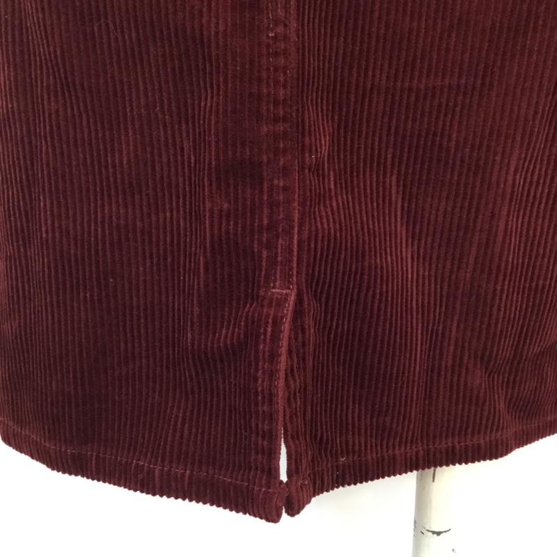 セポ cepo スカート ひざ丈スカート コーデュロイスカート S 無地 えんじ / ワインレッド / dark red レディース USED 古着 中古 10043455