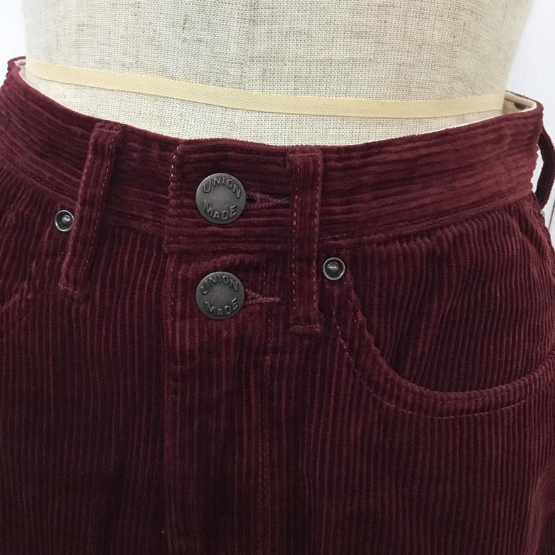 セポ cepo スカート ひざ丈スカート コーデュロイスカート S 無地 えんじ / ワインレッド / dark red レディース USED 古着 中古 10043455