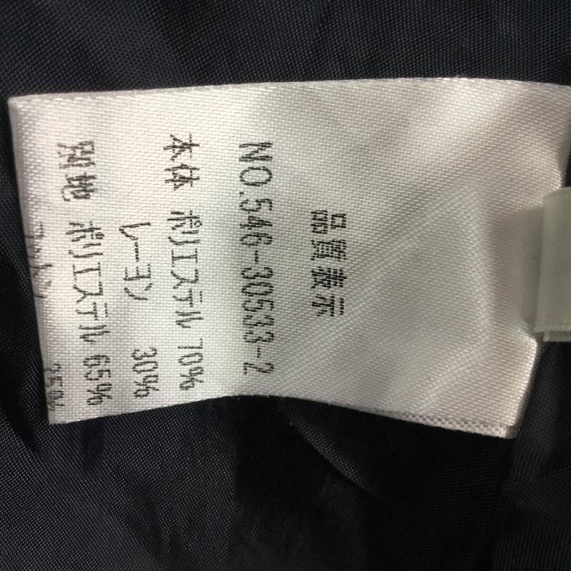 ミスティウーマン mysty woman スカート ミニスカート ストライプ 紺 / ネイビー /  レディース USED 古着 中古 10043464