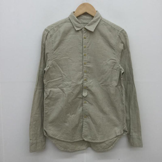 ディーゼル DIESEL シャツ、ブラウス 長袖  白 / ホワイト / X ベージュ / ベージュ / X 紫 / パープル /  メンズ USED 古着 中古 10043584