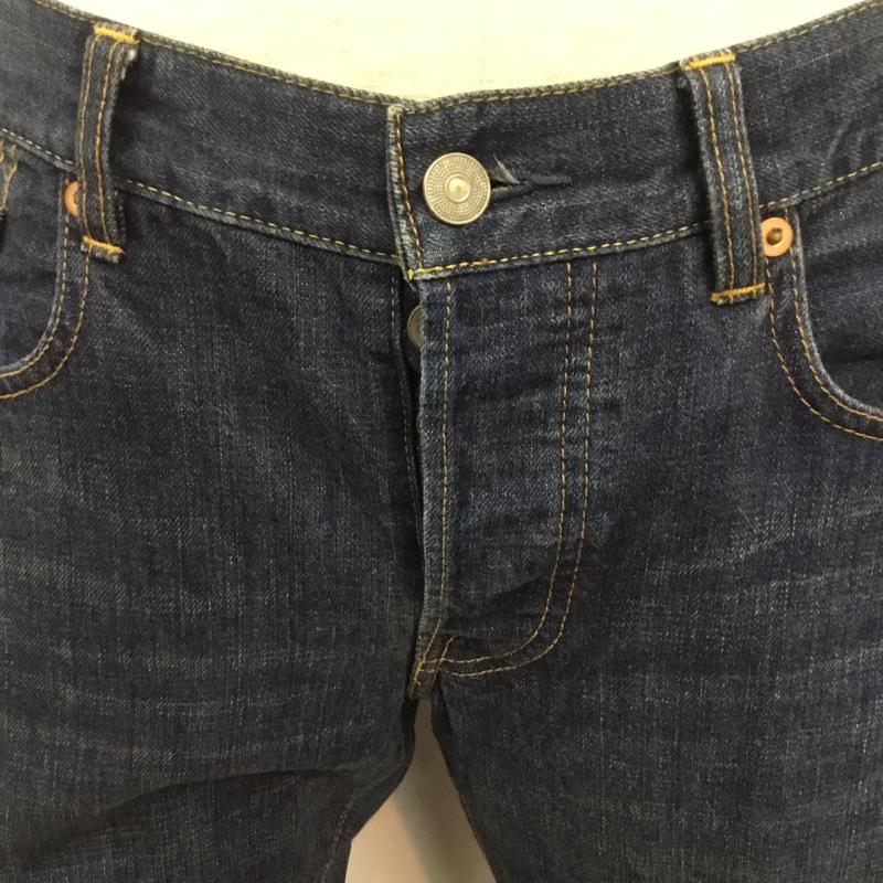 ナノユニバース nano・universe パンツ デニム、ジーンズ 31インチ 無地 インディゴ / インディゴ /  メンズ USED 古着 中古 10043627