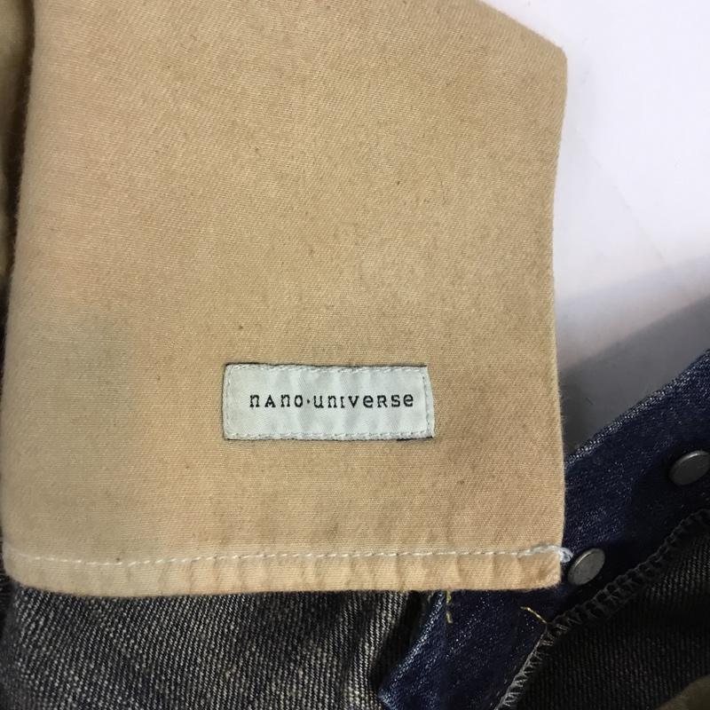 ナノユニバース nano・universe パンツ デニム、ジーンズ 31インチ 無地 インディゴ / インディゴ /  メンズ USED 古着 中古 10043627