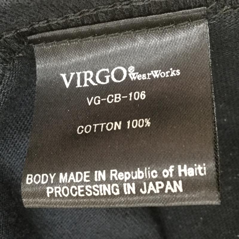 ウ゛ァルゴ VIRGO Tシャツ 半袖 2 ロゴ、文字 X プリント 黒 / ブラック /  メンズ USED 古着 中古 10043643