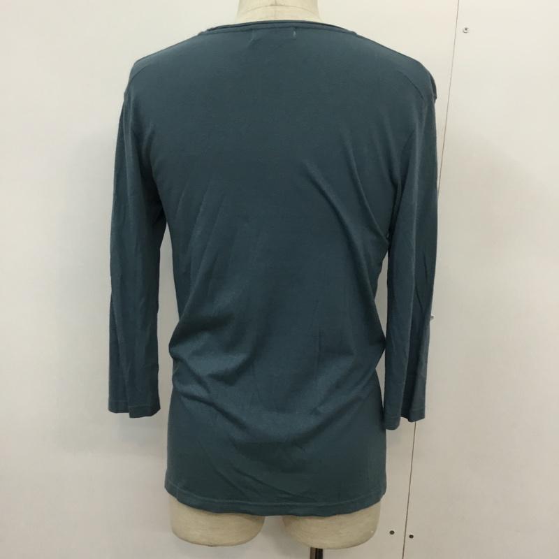 ナノユニバース nano・universe Tシャツ 長袖 L 無地 薄緑 / ライトグリーン /  メンズ USED 古着 中古 10043732