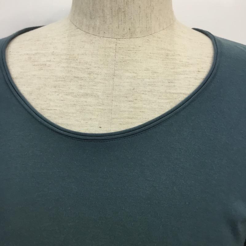 ナノユニバース nano・universe Tシャツ 長袖 L 無地 薄緑 / ライトグリーン /  メンズ USED 古着 中古 10043732