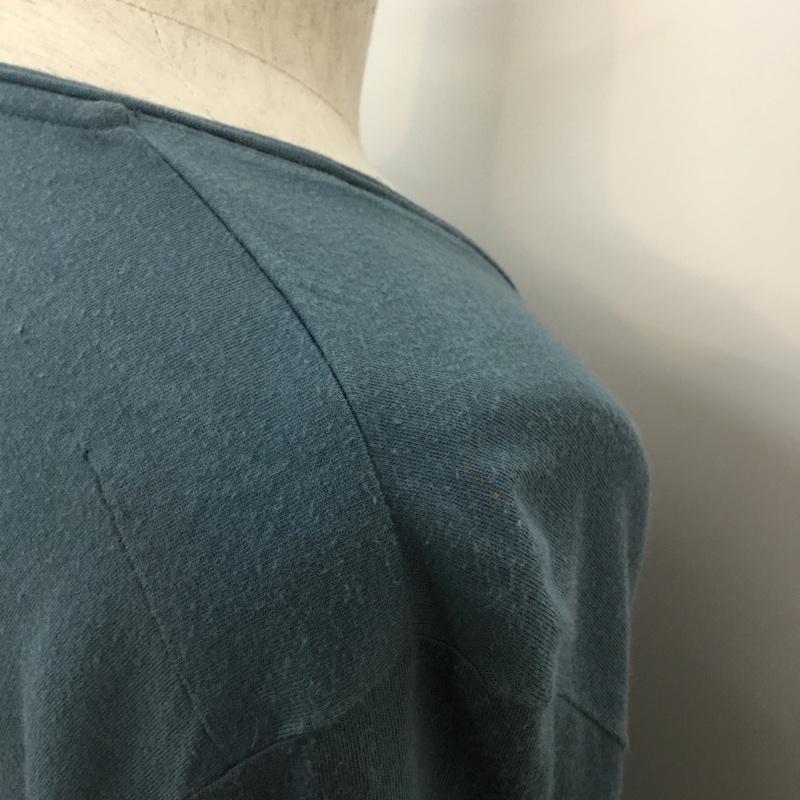 ナノユニバース nano・universe Tシャツ 長袖 L 無地 薄緑 / ライトグリーン /  メンズ USED 古着 中古 10043732