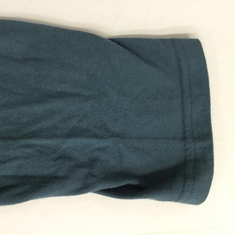 ナノユニバース nano・universe Tシャツ 長袖 L 無地 薄緑 / ライトグリーン /  メンズ USED 古着 中古 10043732